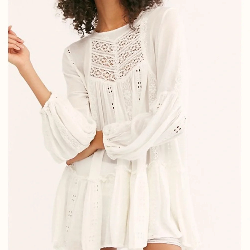 Free People Kiss Kiss Tunic size small - Picture 2 of 6